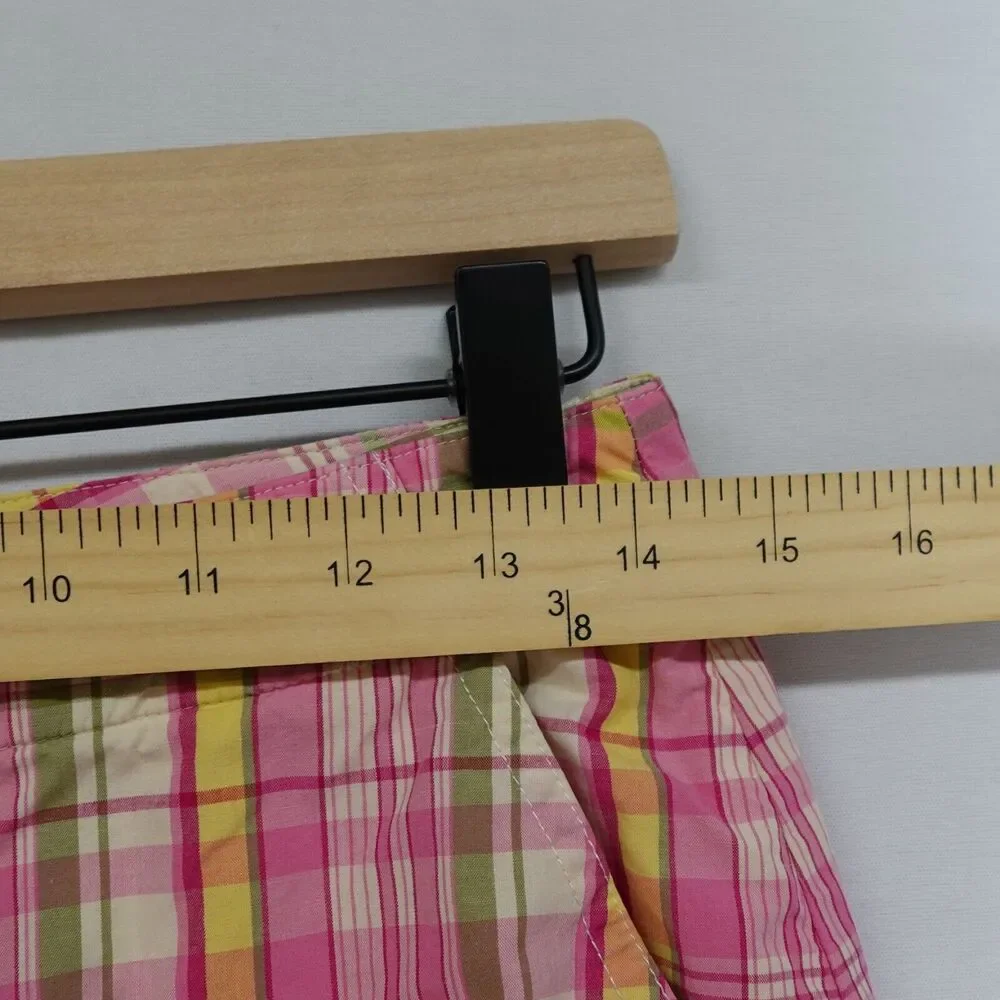 The Limited Skirt Women Size 6 Pink Plaid Gilmore Girls Preppy Y2K Easter Spring - Picture 6 of 11